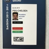 Badge PSG Chelsea, LDC, 02.04.2014